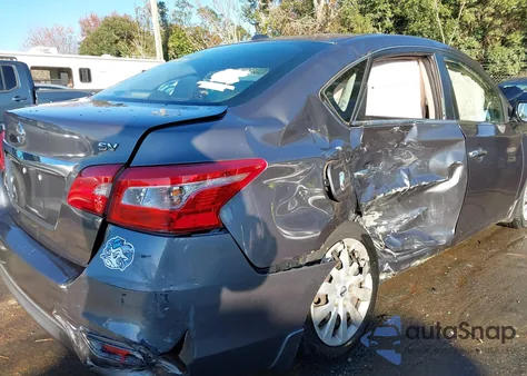 2016 Nissan Sentra Sv из США, поврежденный, VIN 3N1AB7AP5GL683316